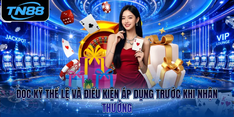 Đọc kỹ thể lệ và điều kiện áp dụng trước khi nhận thưởng