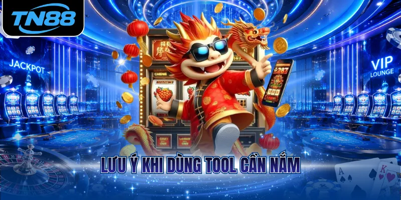 Lưu ý khi dùng tool cần nắm